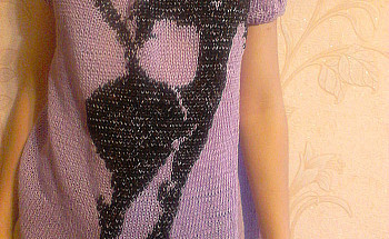 Кофта с коротким рукавом