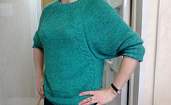 Кофта Летучая мышь