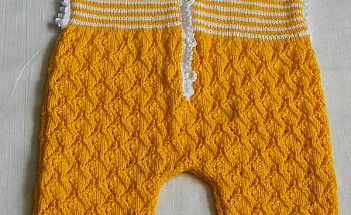 Детский комплект: комбинезон.