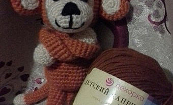 Обезьянка крючком