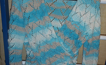 Джемпер с запахом