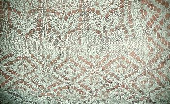 Альпийский палантин (фрагмент).