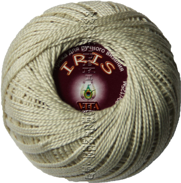 Пряжа VITA cotton IRIS - (2103 - Экрю)