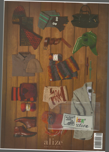 Журнал Alize №16 - Шарфы и шапки 2014