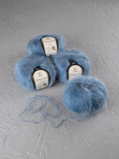 Пряжа Камтекс «Мохер Голд» - (022 - Джинса)