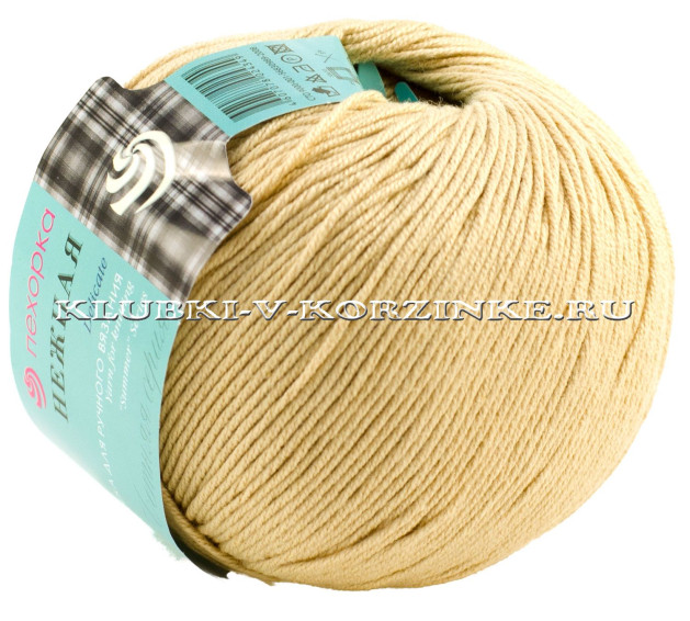 Пряжа Пехорка «Нежная» - (89 - Фрез)