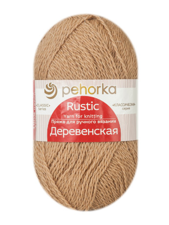 Пряжа Пехорка «Деревенская» - (337 - Лама)