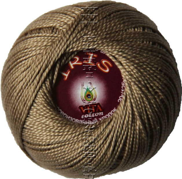 Пряжа VITA cotton IRIS - (2104 - Светло-бежевый)