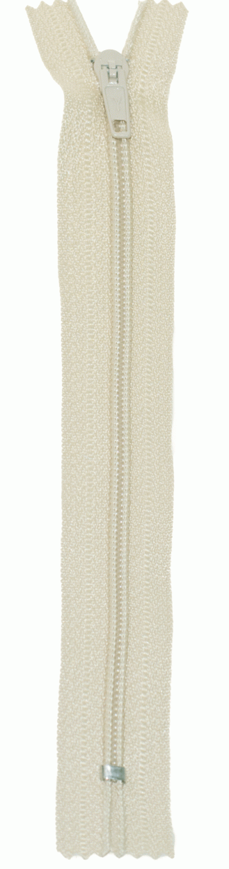 Молния Спираль н/р брючная G004P Gamma, тип 4, 20 см (297 - Слон.кость)