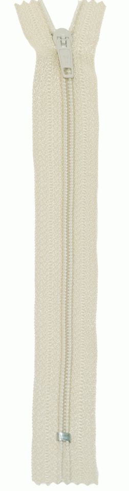 Молния Спираль н/р брючная G004P Gamma, тип 4, 20 см (297 - Слон.кость)