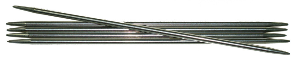 Спицы носочные металлические №4,5, 20 см, 5 шт.   