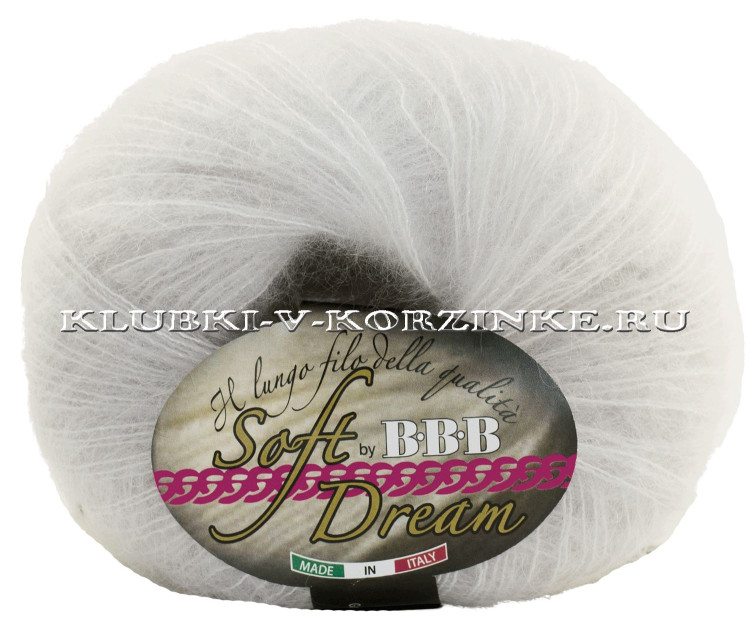 Пряжа Soft Dream BBB - (9501 - Светло-серый) - купить в Москве по ...