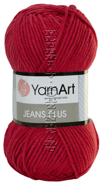 Пряжа YarnArt «Jeans plus» - (51 - Георгин)