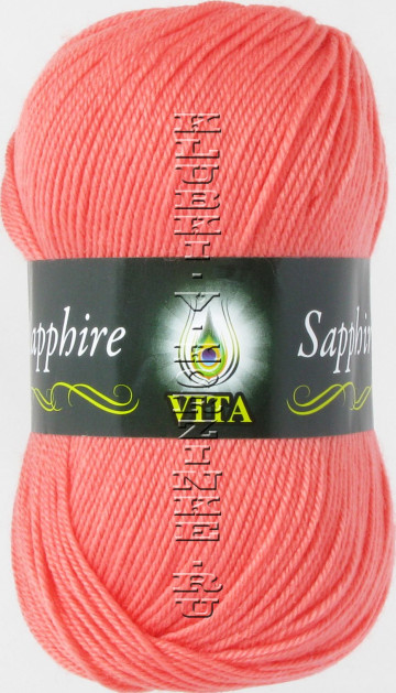 Пряжа VITA «SAPPHIRE» - (1526 - Коралл)