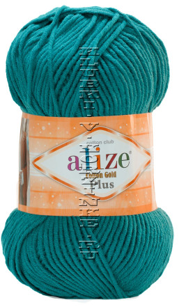 Пряжа Cotton Gold Plus Alize - (17 - Петроль)