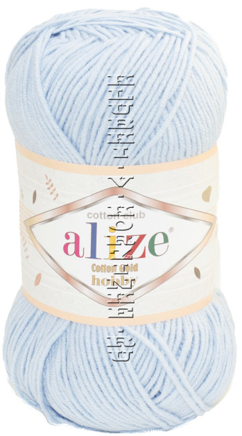 Пряжа Cotton Gold Hobby Alize - (40 - Голубой)