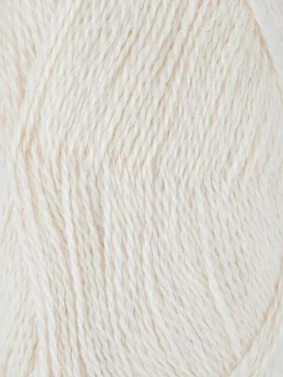 Пряжа Пехорка «Деревенская» - (01 - Белый)