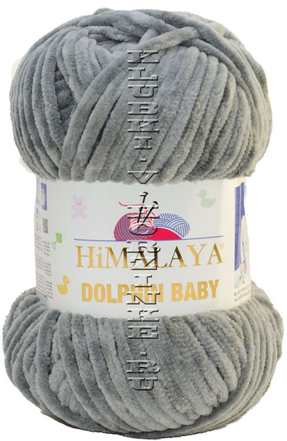 Пряжа Dolphin baby Himalaya - (80320 - Мышиный)