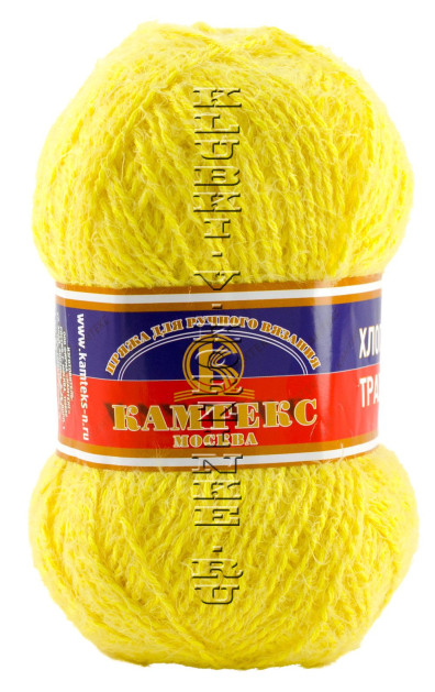Пряжа Камтекс «Хлопок Травка» - (030 - Лимон)