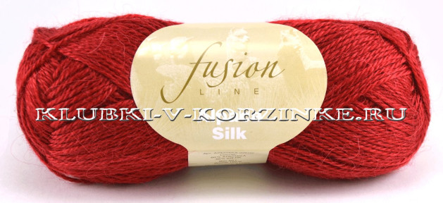 Пряжа Alpaca Silk (2055 - Красный)