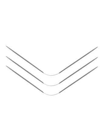  Спицы носочные гибкие металлические d 2.5 мм 23 см