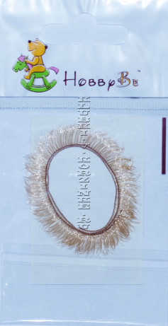 Ресницы для кукол и игрушек 8 мм (EYL-2 - светло - русый)