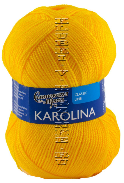 Пряжа Семеновская «Каролина» - (216 - Канарейка)