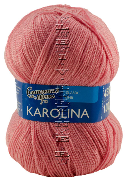 Пряжа Семеновская «Каролина» - (64 - Клевер)