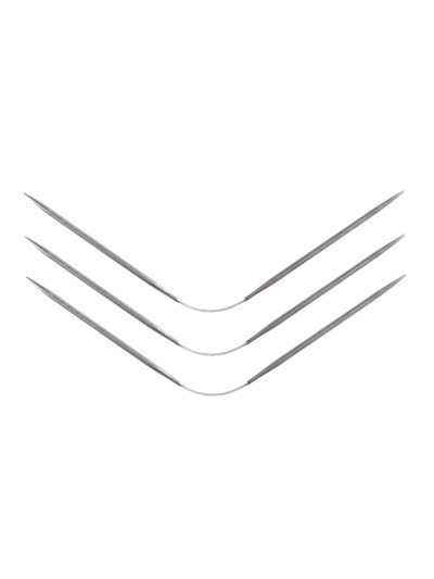  Спицы носочные гибкие металлические d 3.5 мм 23 см