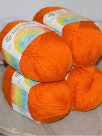 Пряжа Пехорка «Детская новинка» - (79 - Календула)