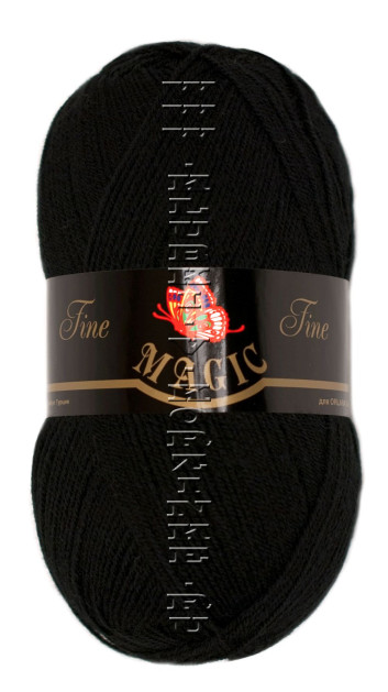 Пряжа MAGIC "Fine" - (1402 - Черный)