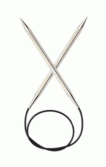 Спицы KnitPro Nova Cubics №3,75; 100 см (арт.12216) квадратные круговые