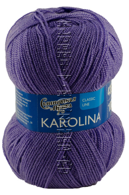 Пряжа Семеновская «Каролина» - (272 - Колокольчик)