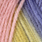 Пряжа YarnArt "COLOR GARDEN" - (54 - Розово-желто-сиреневый)
