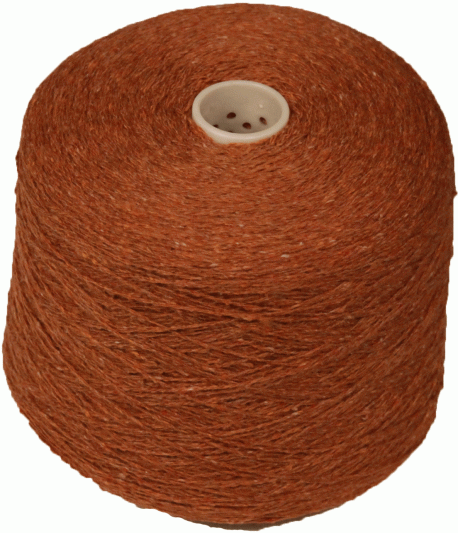 Пряжа итальянская KASHMIR TWEED (LINEAPIU)  (Рыжий)