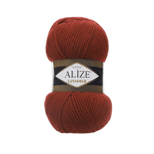 Пряжа «LANAGOLD Alize» - (036 - Терракот)