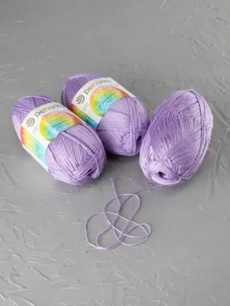 Пряжа Пехорка «Детский хлопок» - (178 - Светло-сиреневый)