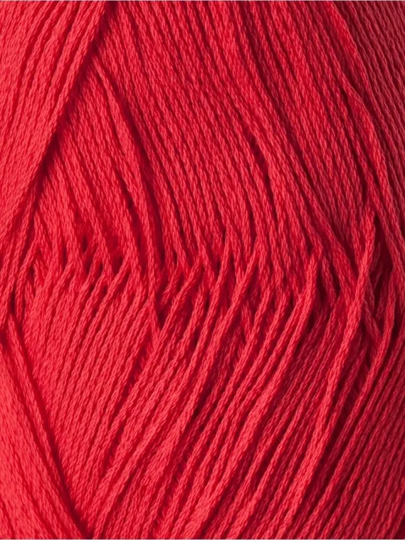 Пряжа Пехорка «Детский хлопок» - (06 - Красный)