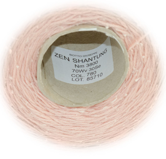 Пряжа в бобинах Zen Shantung (780 - Розовый персик)