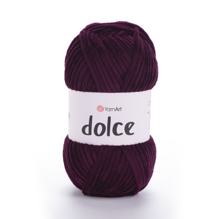 Пряжа YarnArt Dolce - (780 - Винный)