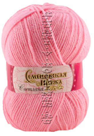 Пряжа Семеновская «Светлана» - (79 - Ярко-розовый)