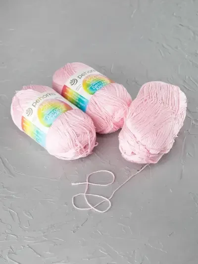 Пряжа Пехорка «Детский хлопок» - (180 - Светлая бегония)