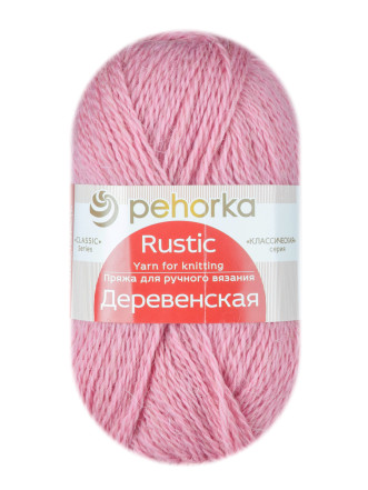 Пряжа Пехорка «Деревенская» - (125 - Камелия)