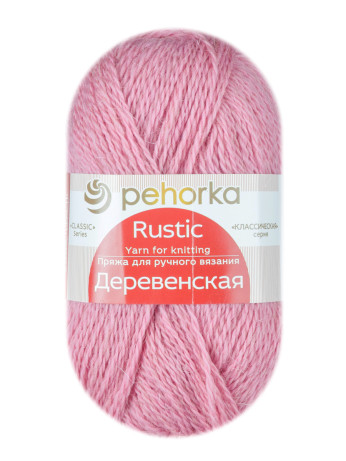 Пряжа Пехорка «Деревенская» - (125 - Камелия)