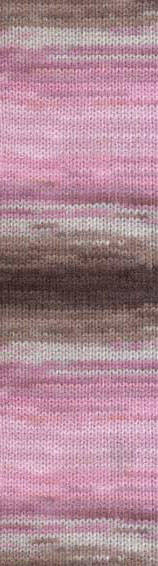 Пряжа ANGORA GOLD SIMLI BATIK Alize - (3015 - Коричневый, розовый)