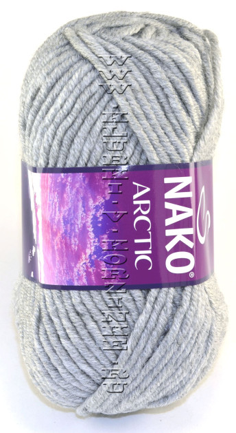 Пряжа Arctic Nako - (6065 - Светло-серый меланж)