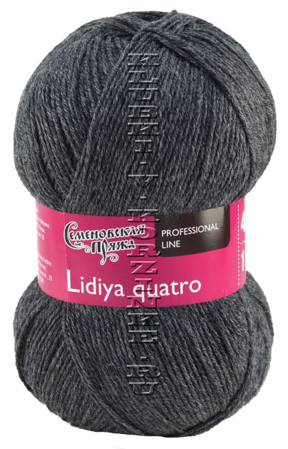 Пряжа Семеновская «Лидия ПШ кватро» - (42 - Маренго)