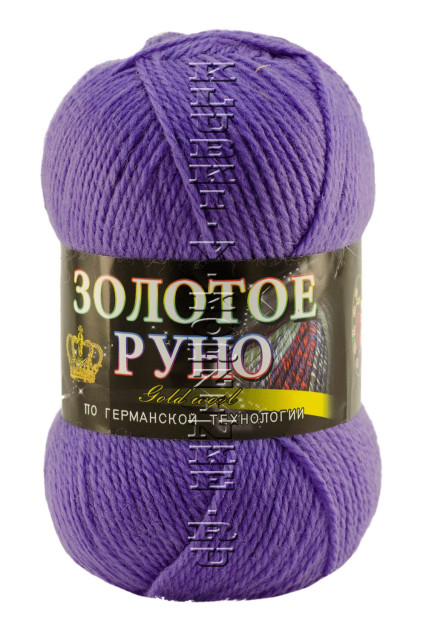 Пряжа «Золотое Руно» Color City - (305 - Фиалка)
