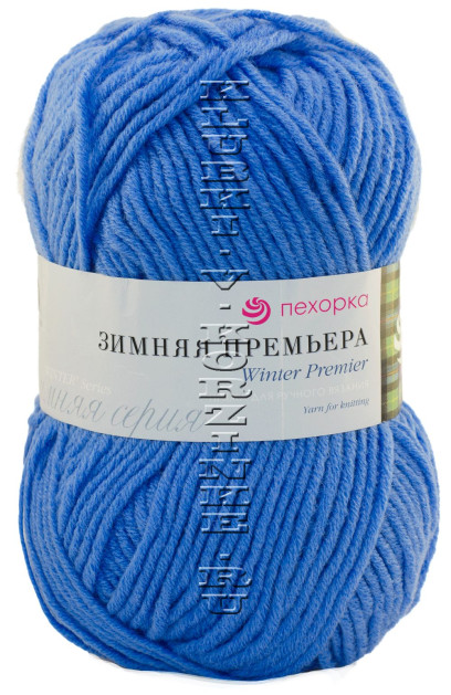 Пряжа Пехорка «Зимняя премьера» - (98 - Лесной колокольчик)