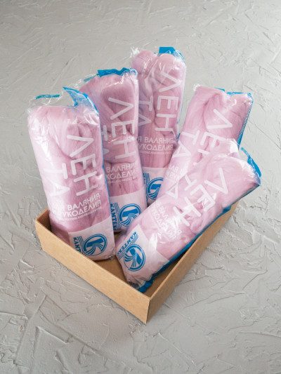 Шерсть для валяния, Камтекс (292 - Розовый кварц)